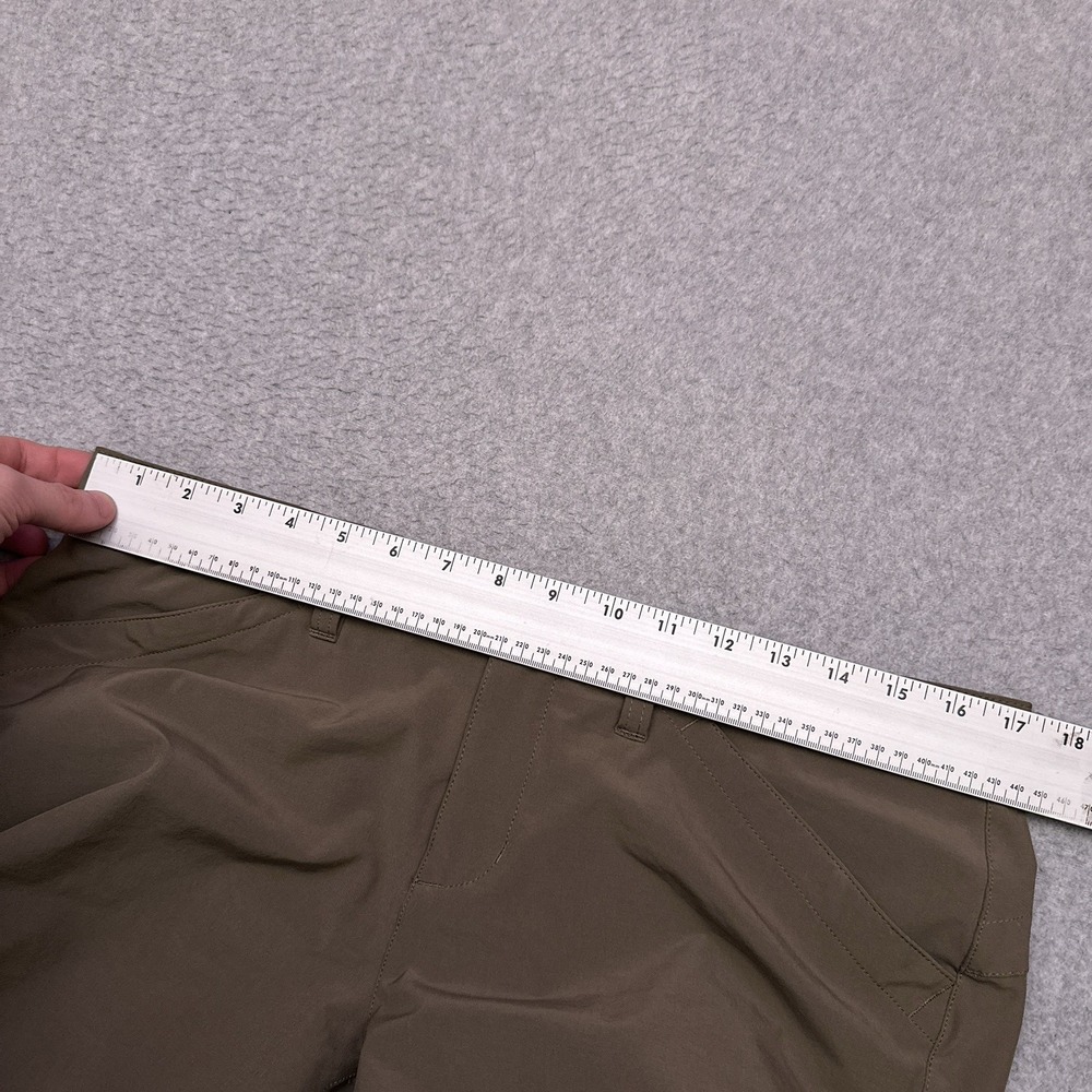 Eddie Bauer Travex Adventure Roll-Up Pants‎ Women's 10 Brown Mid-Rise Hiking - Picture 4 of 10